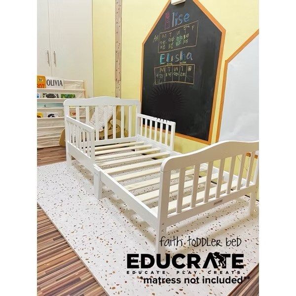 Educrate bed for baby and toddler (Category: Children's Beds) located in Quezon City. Submitted by _buttercuuup (Listing ID 1430113018, Image 2). Description: Used educrate bed for baby and toddler.