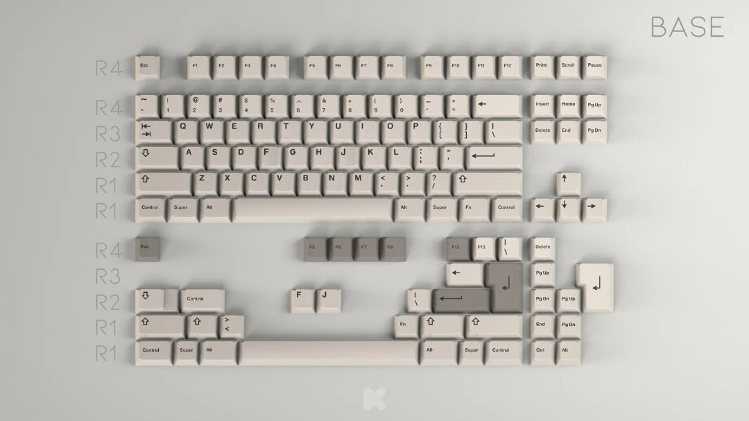 EnjoyPBT Ivory Keycaps440106314797557761