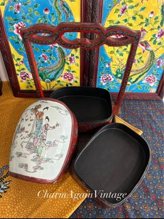 Vintage wedding basket / decor Collection item 2