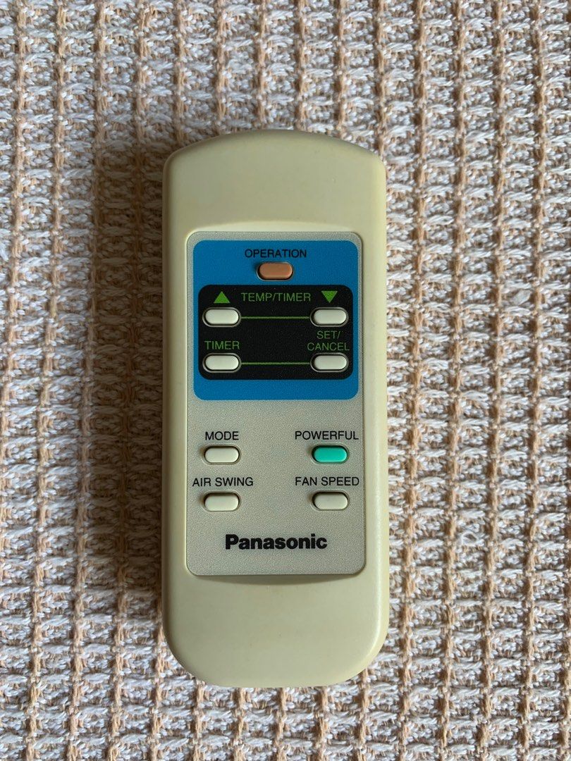 For Sale Panasonic Original Remote (Category: Air Conditioning and Heating) located in Caloocan City. Submitted by arv14 (Listing ID 1430075869, Image 2). Description: Panasonic Original Remote For Window type and Split type Aircon Window type remote 500 Split type remote for panasonic sky series model 1,000 Pm for more info Thank you admin.
