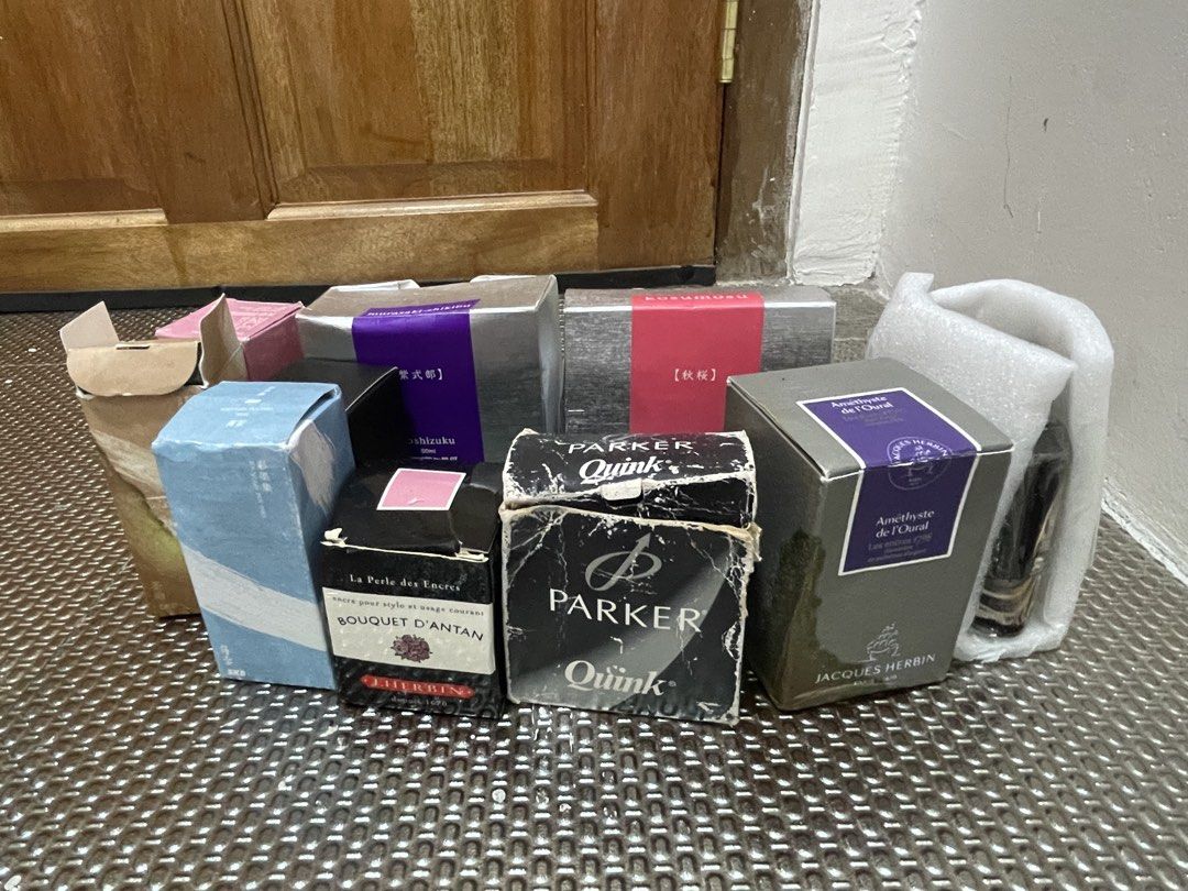 Fountain pen inks (Category: Stationery & School Supplies) located in Baguio. Submitted by nalyns_unique_finds (Listing ID 1430211534, Image 1). Description: Price starts @ 900 and up for each bottle .