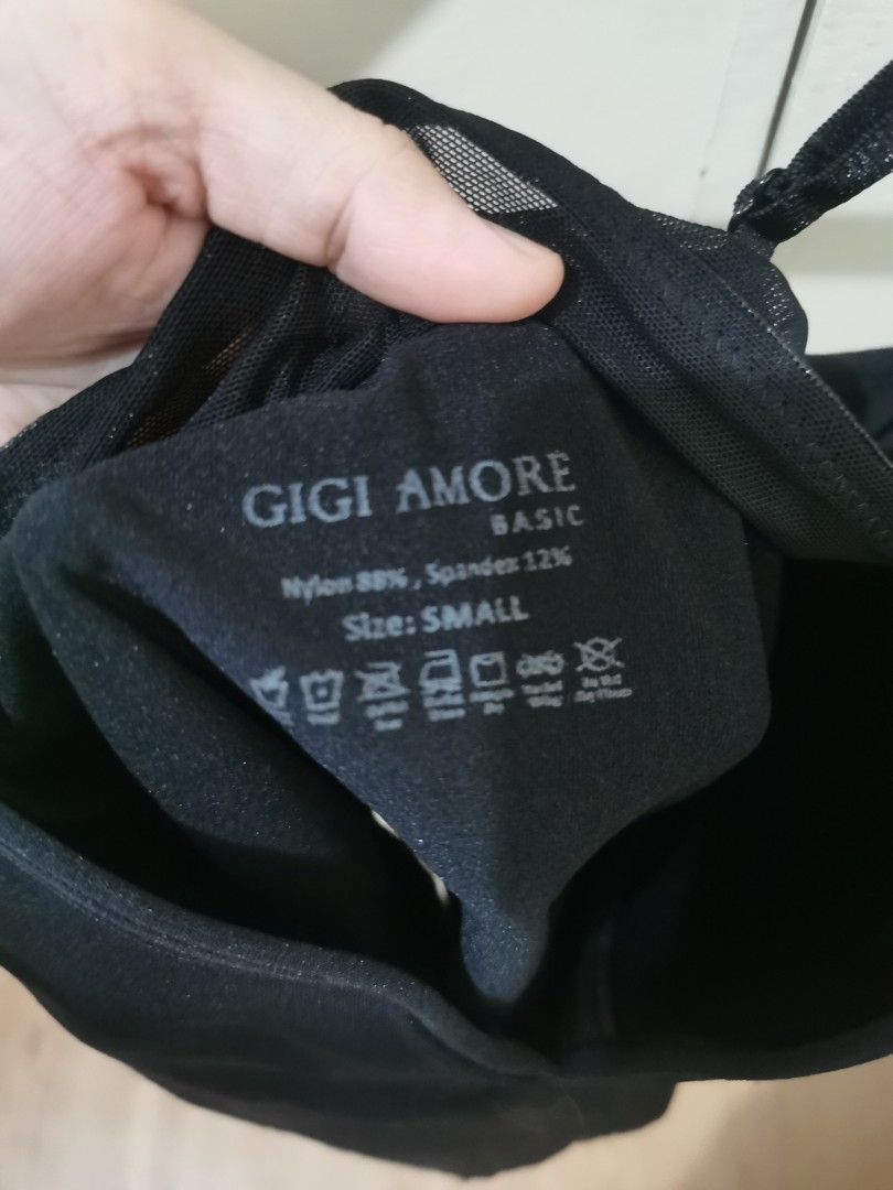 Gigiamore small wired inner black (Category: Undergarments & Loungewear) located in Quezon City. Submitted by declutter68112 (Listing ID 1430122134, Image 3). Description: Washed but unused.