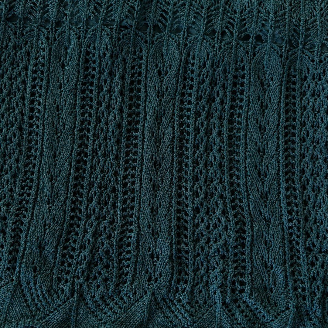 Green Knitted Summer Boho Maxi Skirt (Category: Skirts) located in Manila. Submitted by sophics.archive (Listing ID 1430094897, Image 2). Description: •Stretchable •Can fit small to medium • perfect as a bikini cover up .