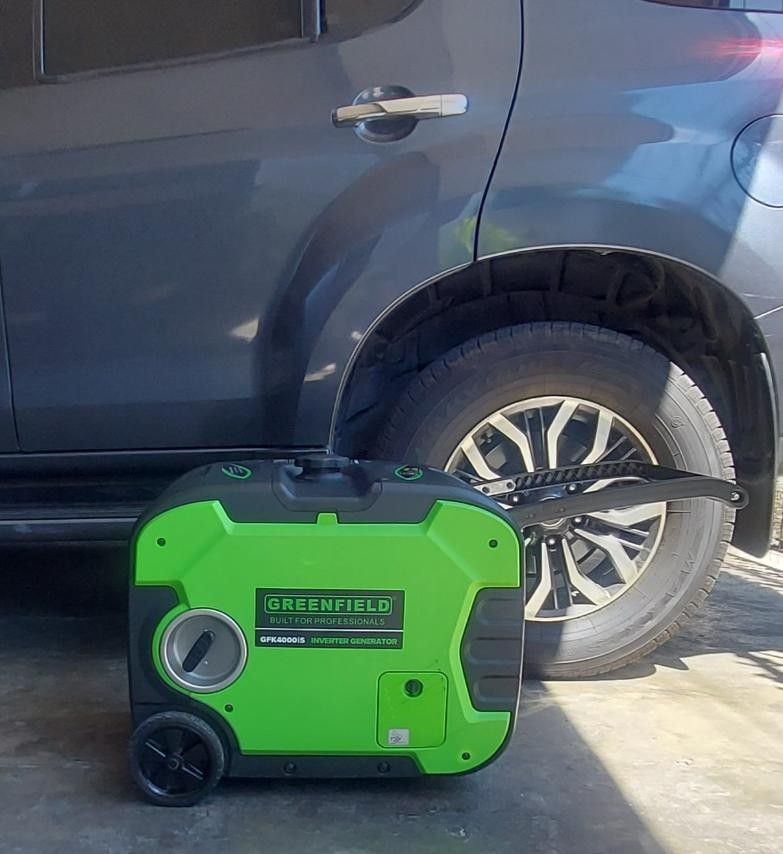 Greenfield GFK4000iS Inverter Generator (Category: Construction Tools & Equipment) located in Paranaque City. Submitted by kizmet.ph (Listing ID 1430096292, Image 2). Description: never been used. good as brand new.