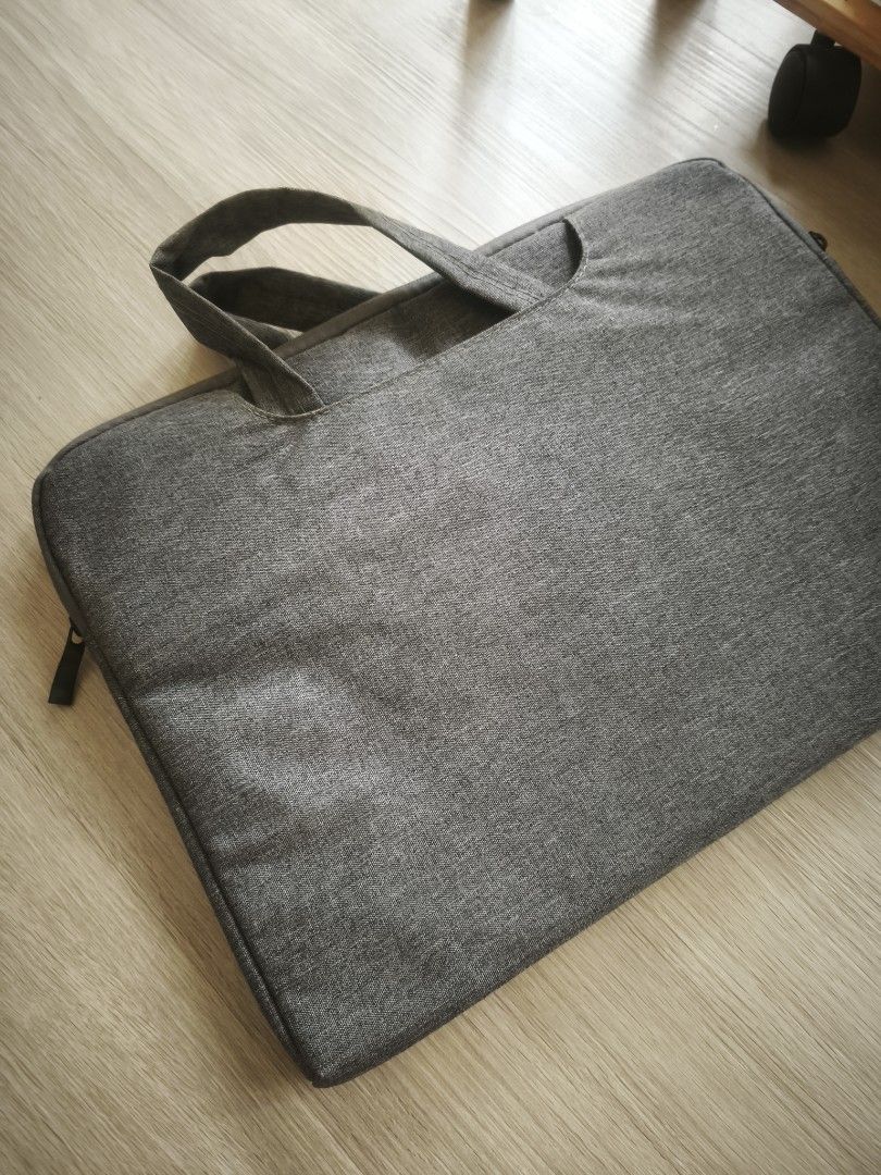 Grey Laptop Bag with Handle - Like New445676569294940160