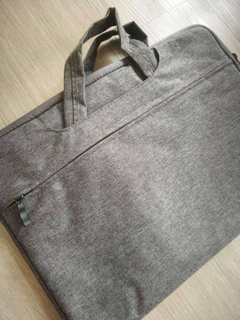 Grey Laptop Bag with Handle - Like New445676569294940162