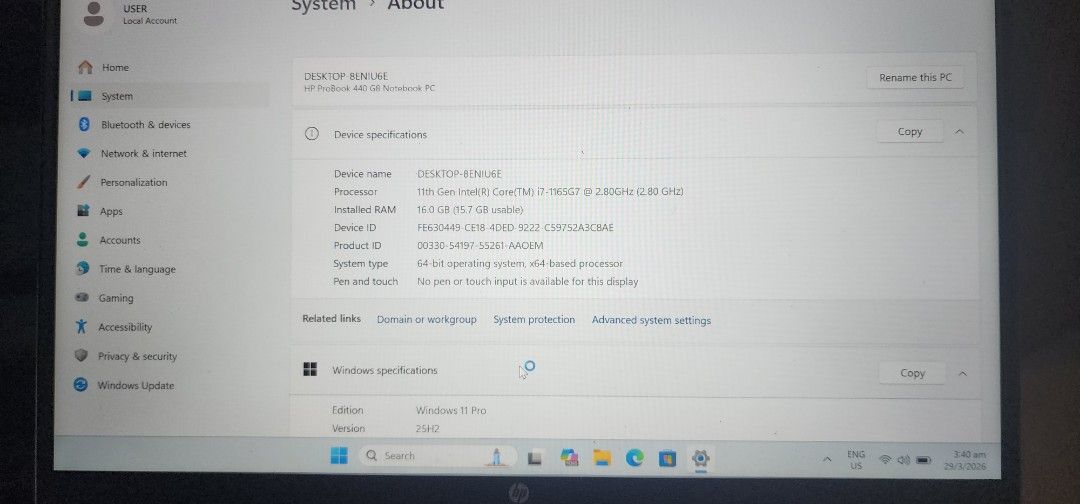 HP ProBook 440 G8 Laptop420617800291471361