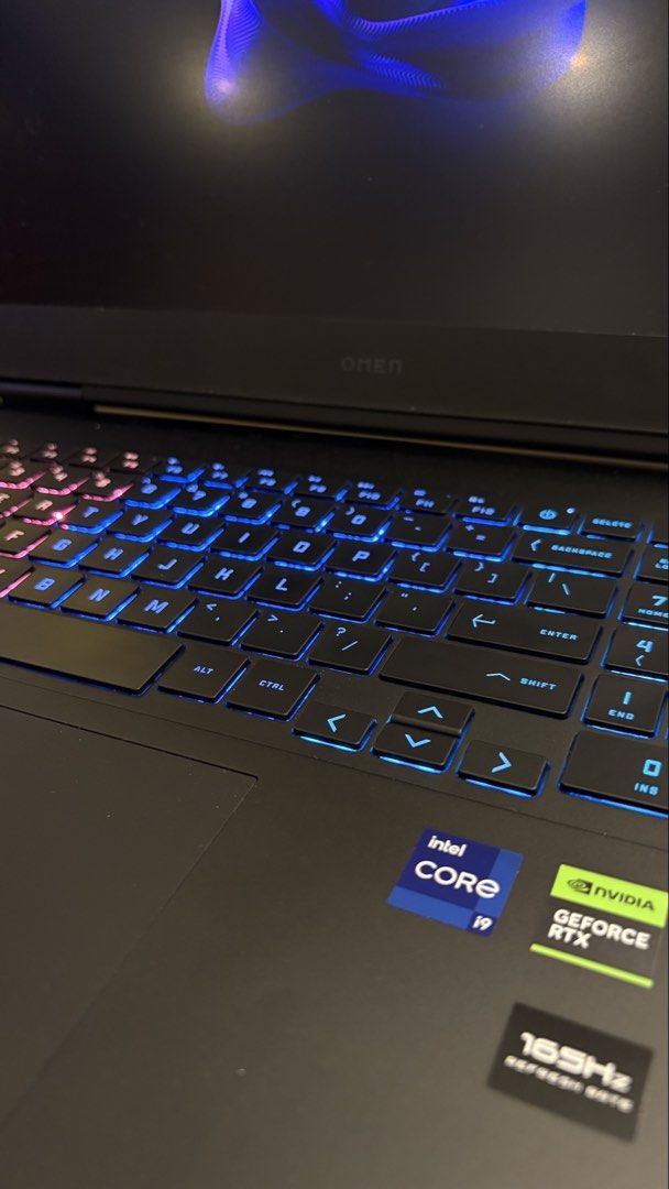 HP OMEN 16 – 1 YR WARRANTY (Category: Laptops & Notebooks) located in Paranaque City. Submitted by nlnco (Listing ID 1430132134, Image 2). Description: PRISTINE CONDITION – 1 YR WARRANTY HP OMEN 16 Reading is essential - OMEN 16 - wf1179TX (2024) - Shadow Black / Chrome Logo - i9-14900HX - 24 Logical Cores, 32 Threads, up to 5.8GHz - HX Variant - 16GB 5600MT/s DDR5 - 1 TB Gen4 M.2 NVMe SSD - RTX 4060 8GB - Intel Graphics - 165Hz - 1920x1080 16.1”