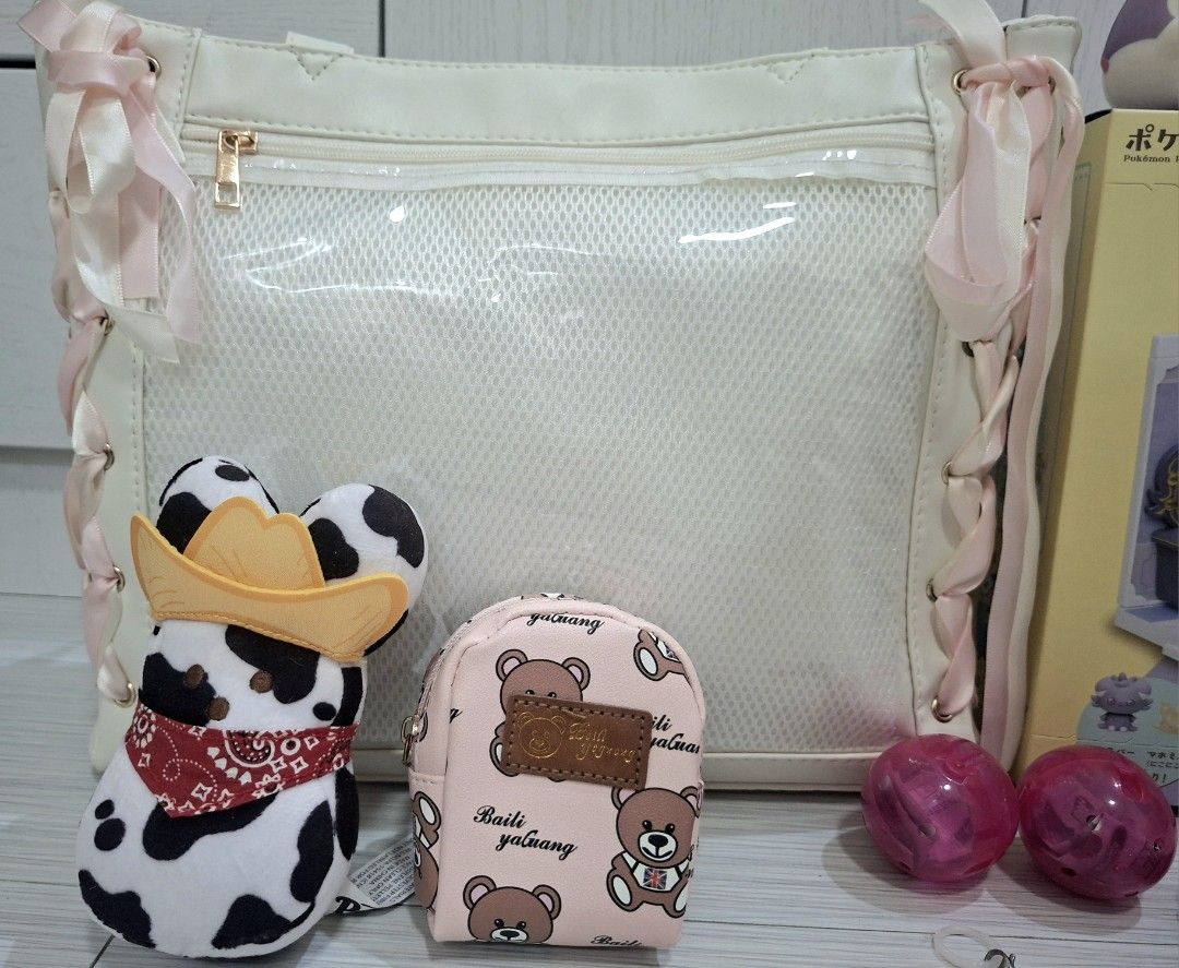 Itabag, Wallet, Idolish7, Pokemon and random merch (Category: Character Goods) located in Manila. Submitted by nashiyay (Listing ID 1430056963, Image 2). Description: All sold separately, prices is on pictures • All items available so far • Payment via Gcash only • Reservation fee 10 pesos • Fixed prices • No refund once paid.