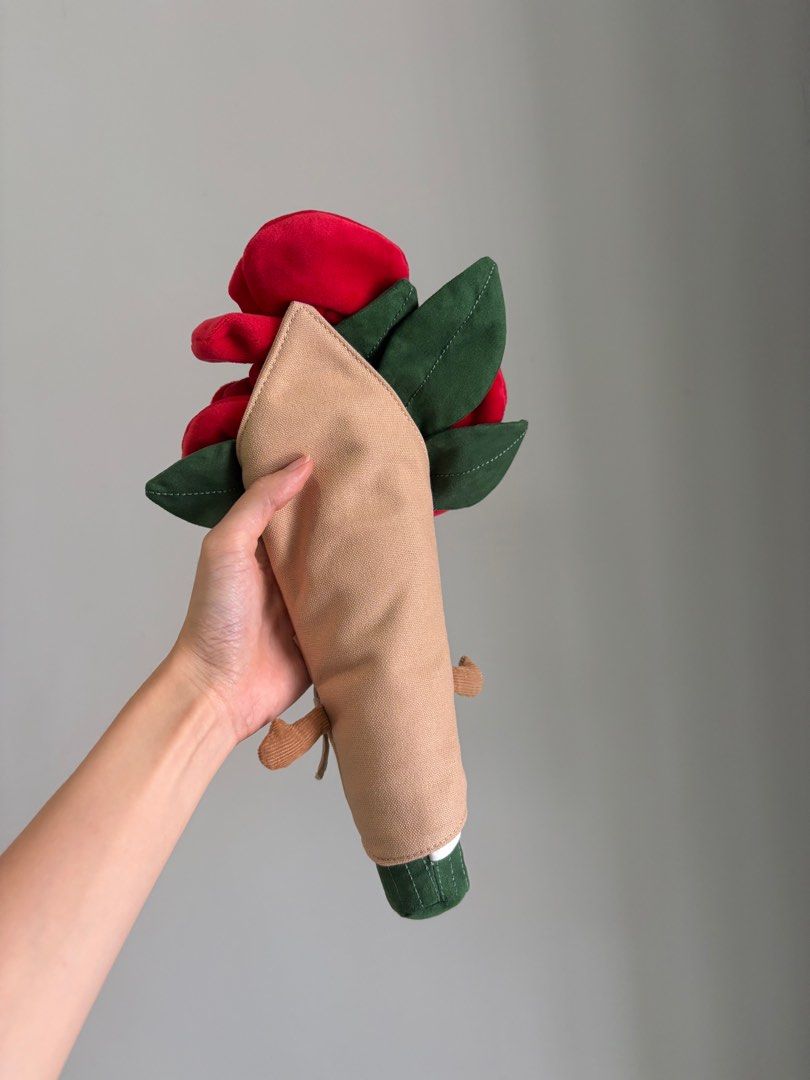 Jellycat Rose bouquet Jelly Cat, Hobbies & Toys, Toys & Games on Carousell