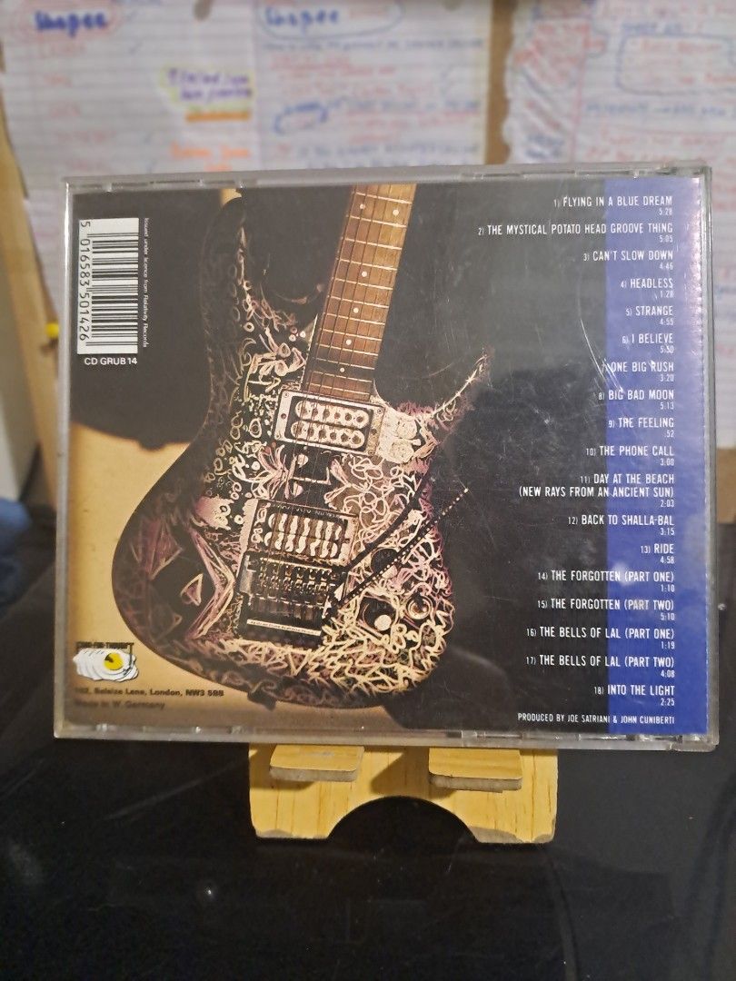Joe Satriani - Flying in a Blue Dream CD (Category: CDs & DVDs) located in Las Pinas. Submitted by cobieshop (Listing ID 1430189931, Image 2). Description: JOE SATRIANI - Flying in a Blue Dream Audio CD P300 only.