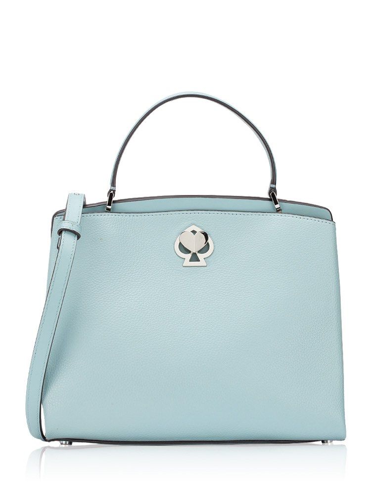 Kate Spade Romy Blue (Category: Luxury Bags & Wallets) located in Manila. Submitted by clairscloset (Listing ID 1430148993, Image 1). Description: Shipping from Tarlac via J&T With dust bag Really pretty but not reaching out for it / want a smaller version Original price is around ₱23,000+ :).