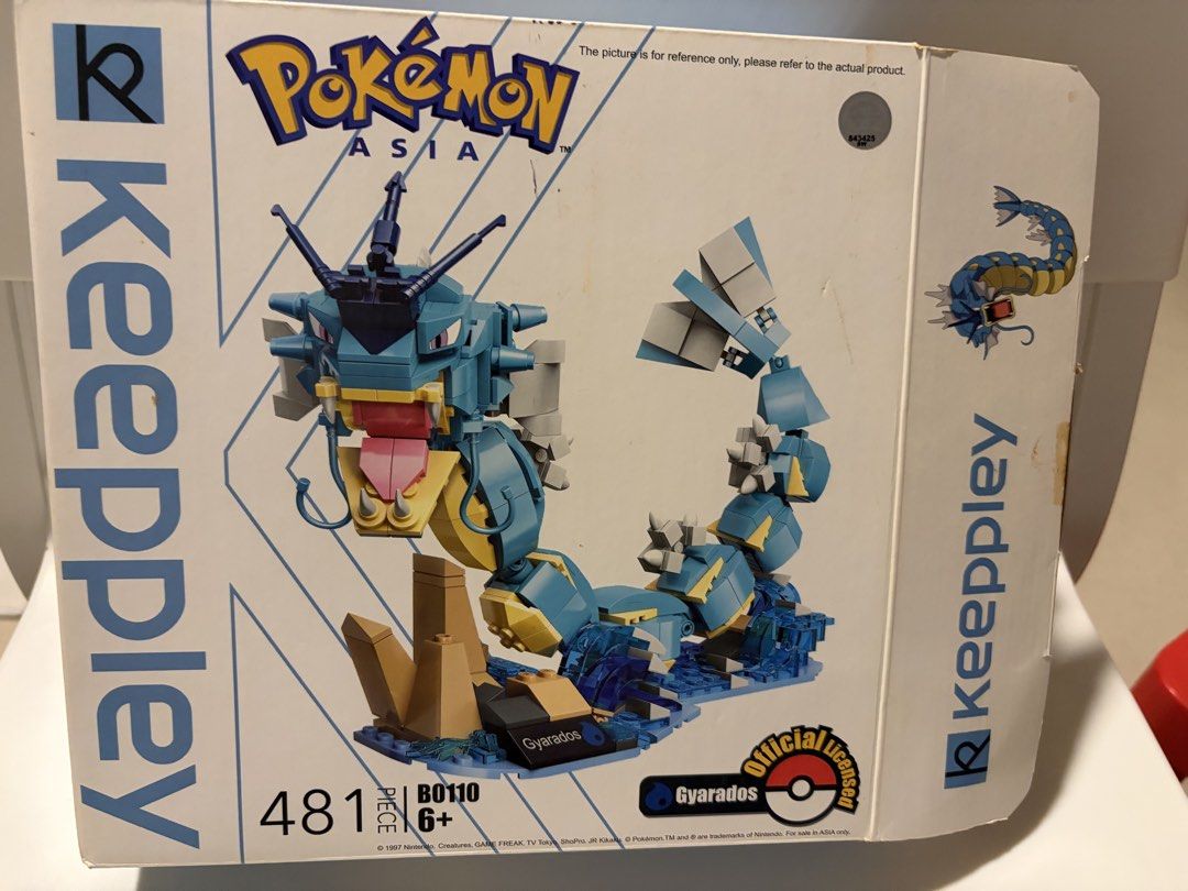 Keepley Pokemon Asia Gyarados Building Blocks, Hobbies & Toys, Toys ...