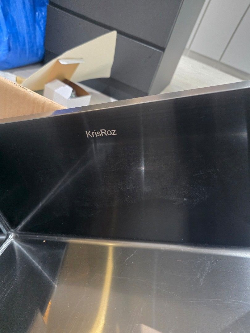 KrisRoz Handmade Stainless Steel Double Sink
