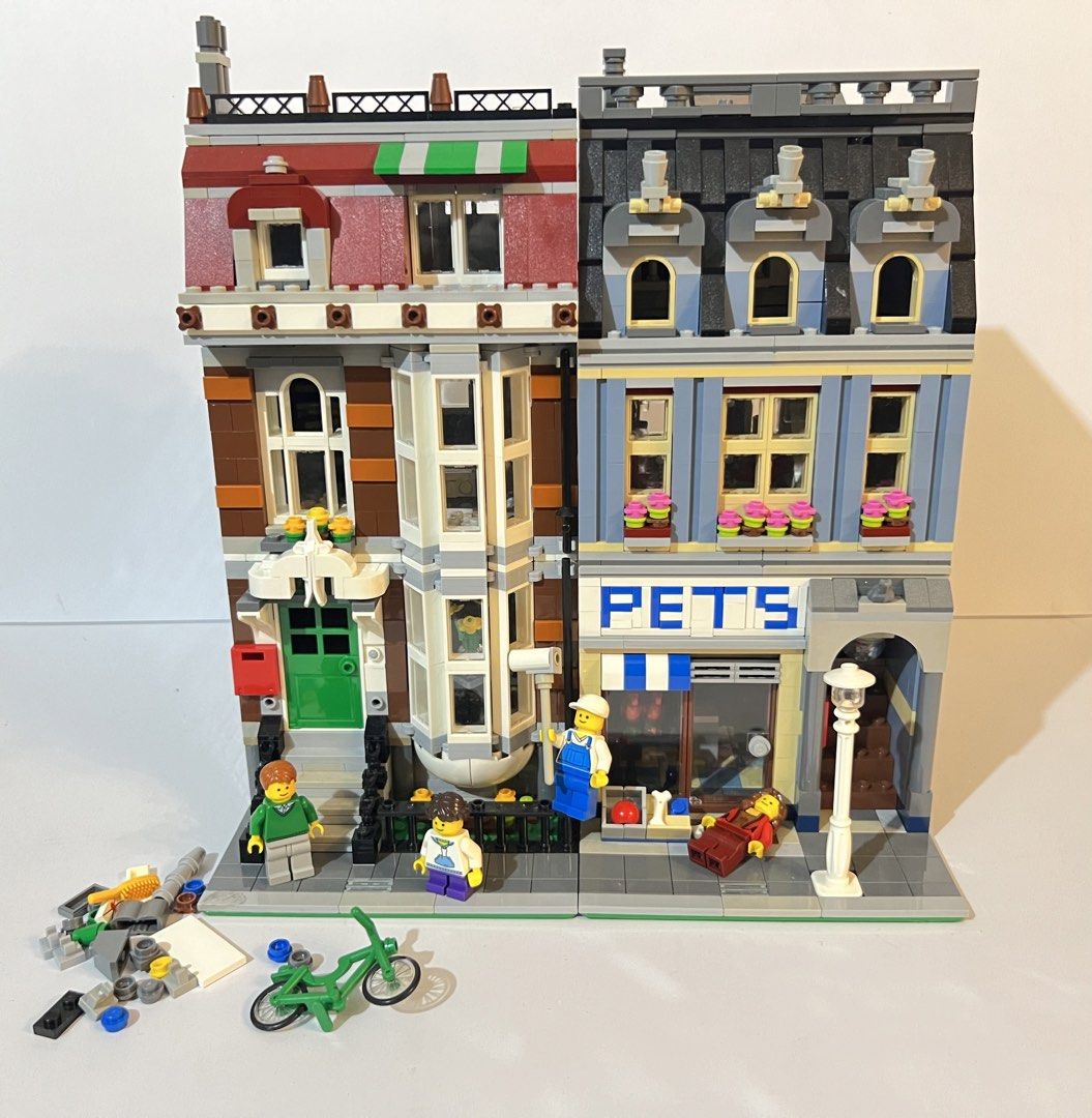 LEGO 10218 : Pet shop (Category: Lego & Building Sets) located in Cavite. Submitted by sonataofficialstore (Listing ID 1430200765, Image 1). Description: LEGO 10218 : Pet shop ✅ COMPLETE ✅ EXTRA PARTS ✅ LOOSE ✅ RETIRED SET ₱11890 FREE SAME DAY DELIVERY ✅ 📍 LOCATION : Imus, Cavite 💳 PAYMENT : Bank transfer / BDO / Gcash 🚚 SHIPPING : Lalamove or buyer’s preffered courier at buyer’s expense and risk For more inquiries kindly send us a message..