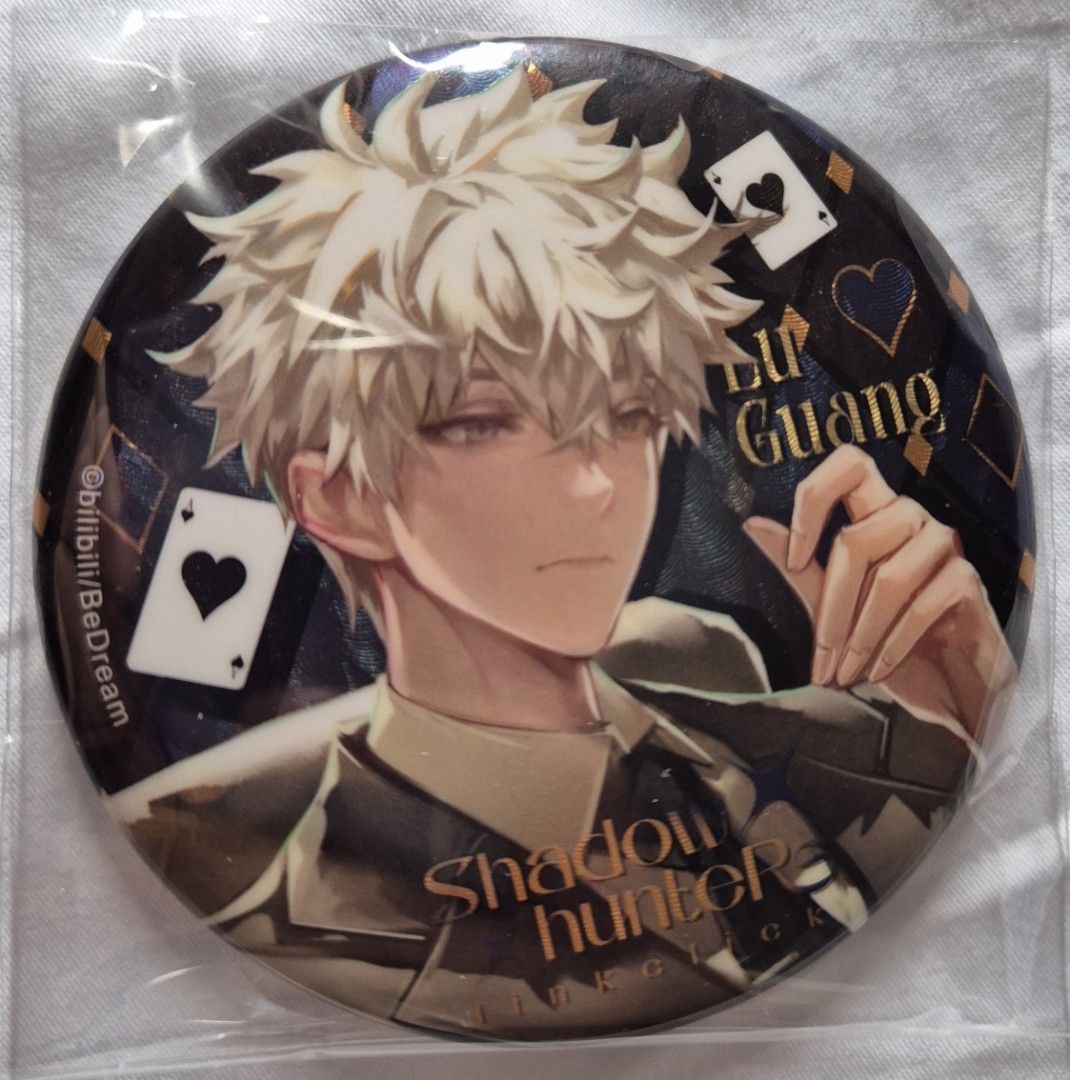 Linkclick Shadowhunter Link Click Shadow Hunter Badges (Lu Guang & Liu Xiao), Hobbies & Toys ...