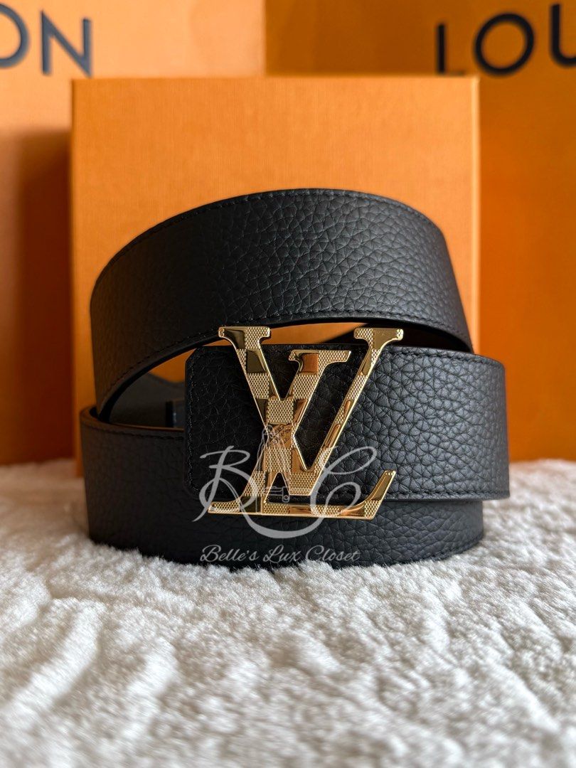 Louis Vuitton Damier 40mm Reversible Belt (Category: Luxury Accessories) located in Paranaque City. Submitted by belles_lux_closet (Listing ID 1430146446, Image 2). Description: AUTHENTIC DAMIER 40mm REVERSIBLE BELT IN GRAY (Recto) AND BLACK (Verso) CALFSKIN LEATHER (Full Set) ✅ 100% Guaranteed Authentic ✅ Excellent Condition, Rank A ✅ FULL SET! Comes with dust bag and box! ✅ Legit seller ✅ Retails at ~Php 50,000 in-stores. Available for only Php