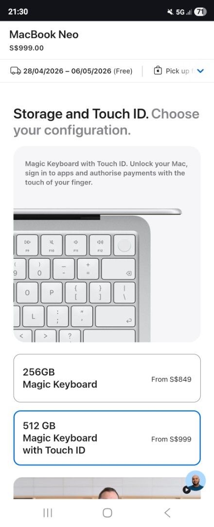 MacBook Neo - Silver - 512GB420612952241612803