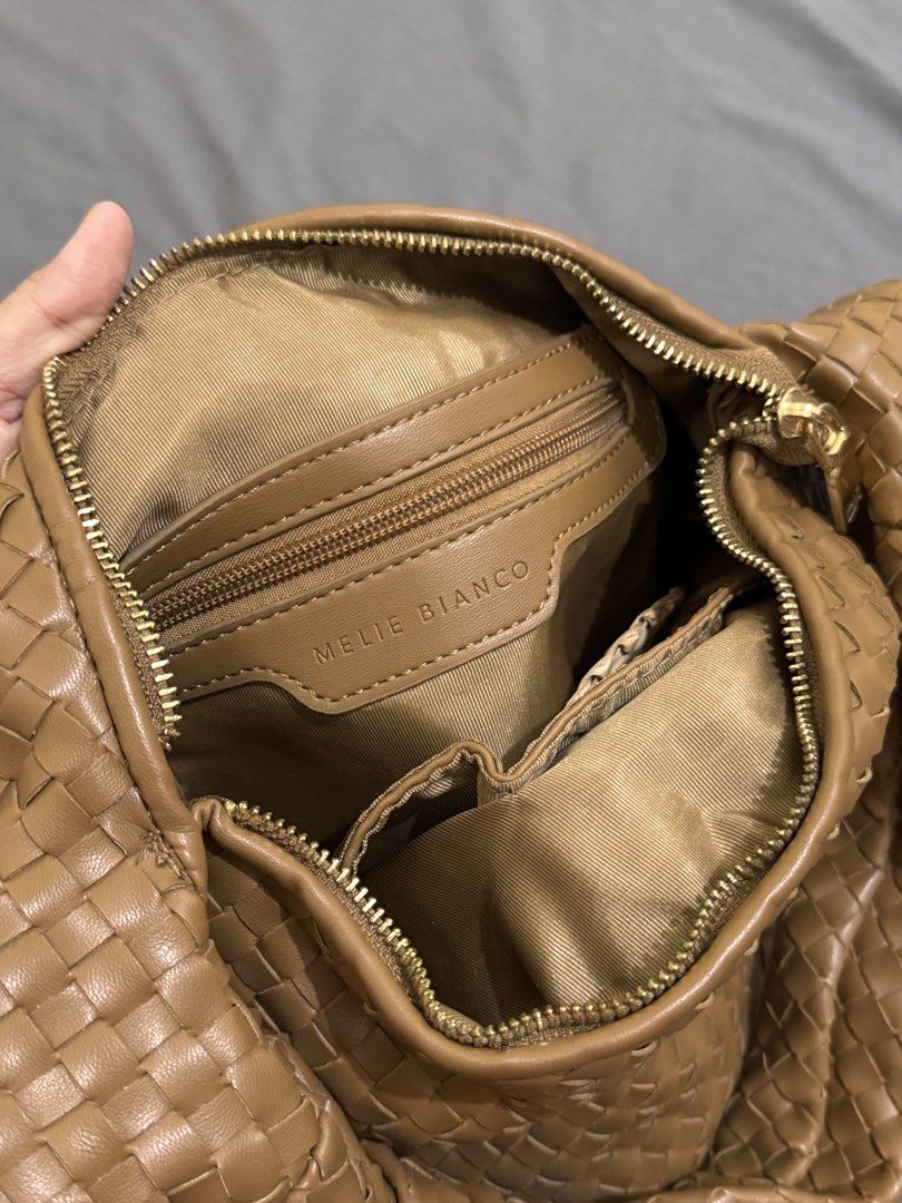 Melie Bianco Woven Handbag (Category: Shoulder Bags) located in Manila. Submitted by mikmmmmik (Listing ID 1430052520, Image 3). Description: ₱2,000 negotiable.