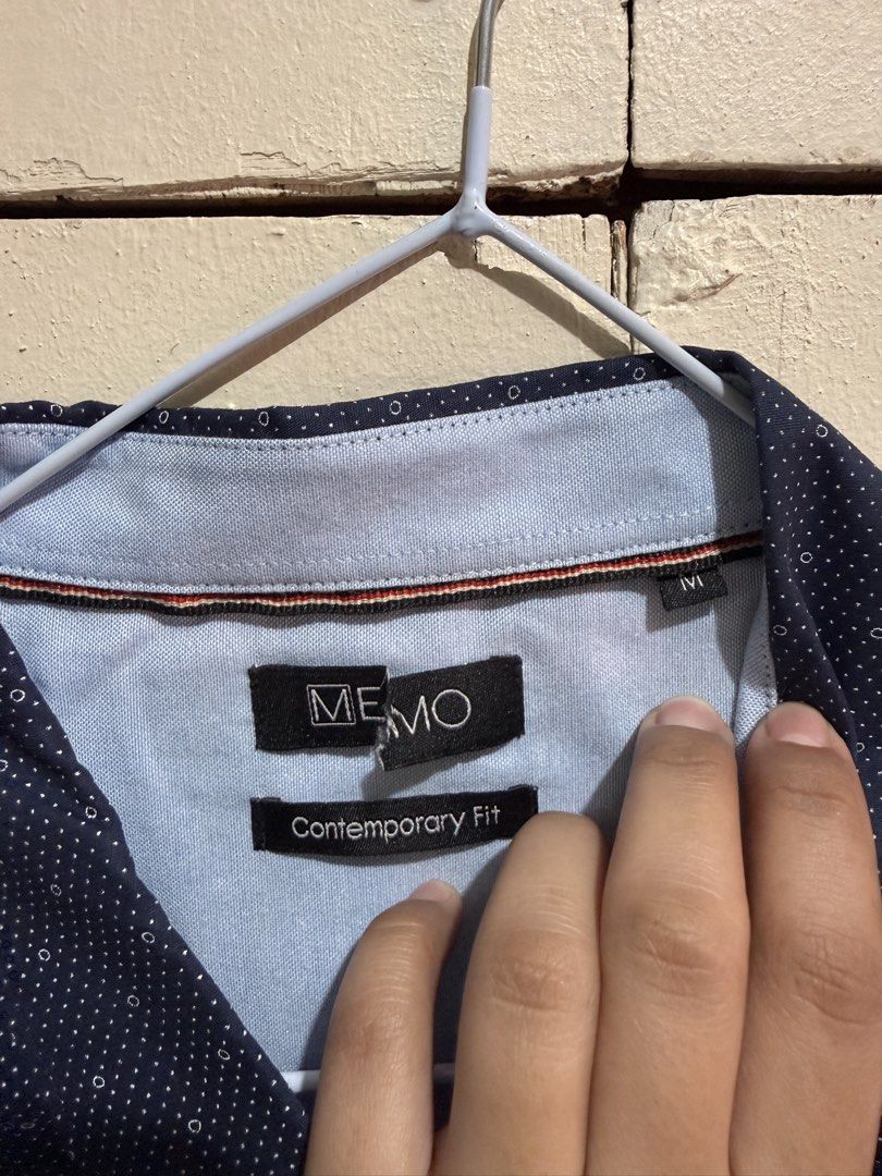 Memo Polo (Category: Tshirts & Polo Shirts ) located in Quezon City. Submitted by elleshops (Listing ID 1430074989, Image 3). Description: Never used, just stored Color: navy blue.