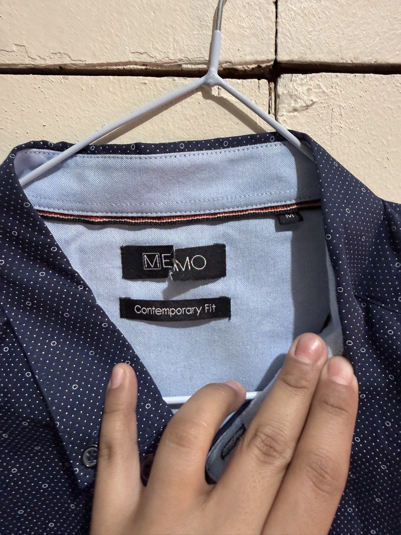 Memo Polo (Category: Tshirts & Polo Shirts ) located in Quezon City. Submitted by elleshops (Listing ID 1430074989, Image 2). Description: Never used, just stored Color: navy blue.