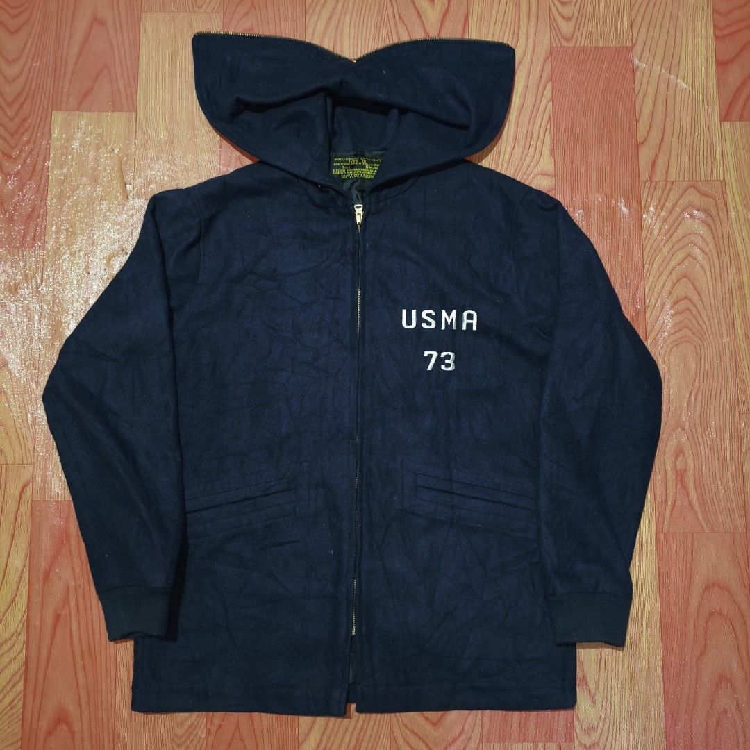 MILITARY USMA JACKET (Category: Activewear) located in Cavite. Submitted by erwheen (Listing ID 1430095051, Image 2). Description: VINTAGE MILITARY USMA 73 JACKET SIZE SMALL ON TAG EXCELLENT CONDITION COLOR RATE 9.5/10 NO ANY ISSUE 3000 PLUS SHIPPING MOP GCASH COURIER J&T / LALAMOVE NO COD /COP LOCATION CAVITE CITY.