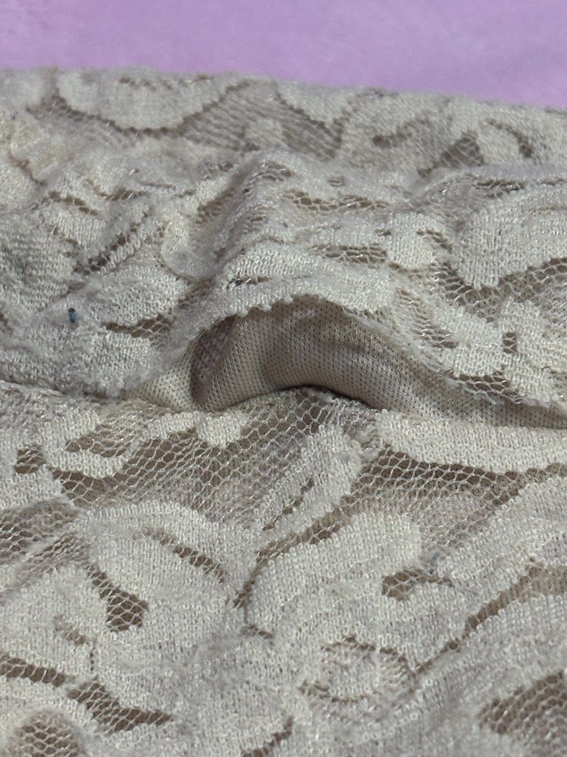 Mini Lace Coquette Skirt (Category: Skirts) located in Manila. Submitted by agldnlrms (Listing ID 1430128768, Image 2). Description: Flaw: Has a hole on the skirt’s waistband.