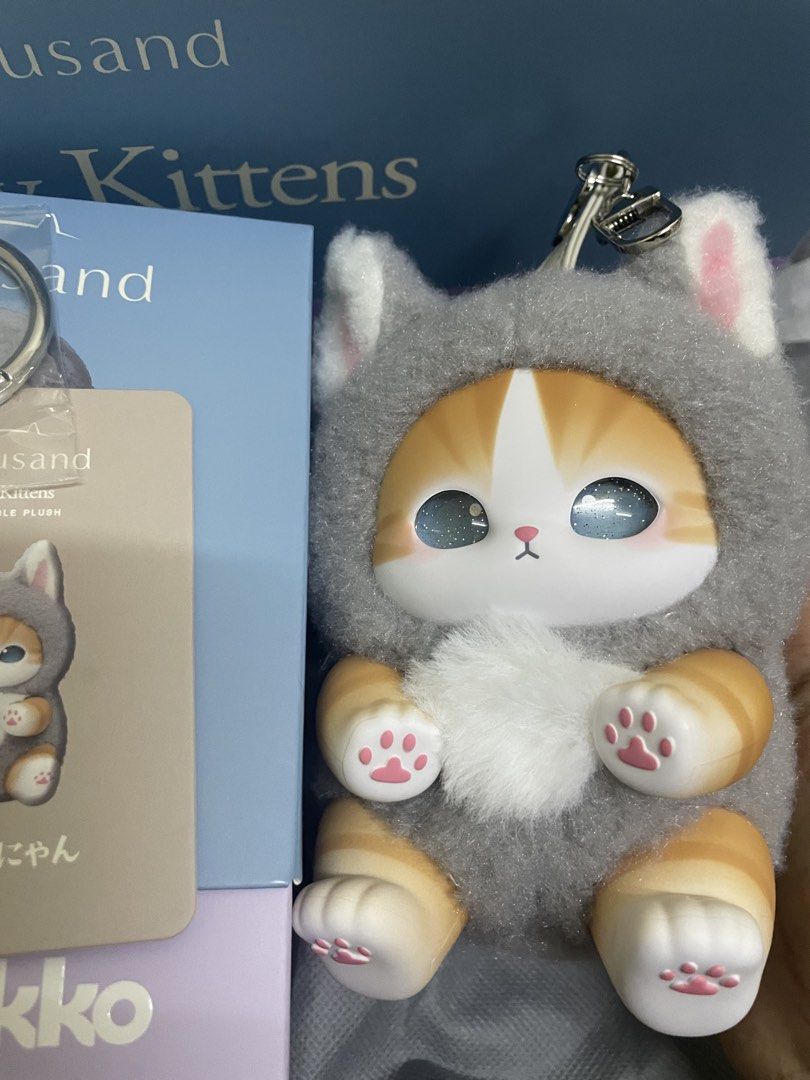 Mofusand Kiramekko Blind box Wolf Cat Plushie, Hobbies & Toys, Toys ...