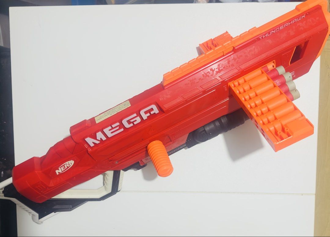 Nerf Thunderhawk AccuStrike Darts Mega Toy Blaster - Longest Nerf Blaster (Category: Action & Battle Toys) located in Manila. Submitted by got_loots (Listing ID 1430114260, Image 2). Description: WTS❗️❗️❗️ Thunderhawk Nerf AccuStrike Darts Mega Toy Blaster - Longest Nerf Blaster In Good Condition ₱1,700 Only .