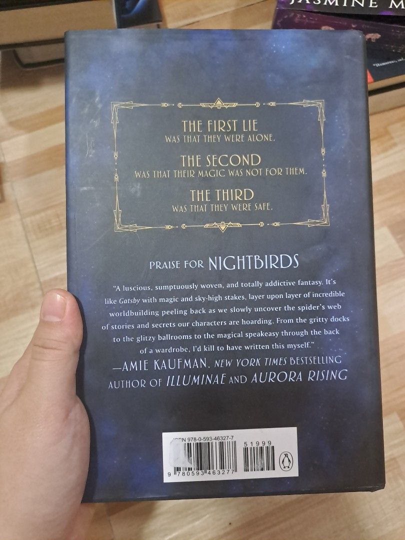 Nightbirds by Kate J. Armstrong (Category: Storybooks) located in Manila. Submitted by yb_52 (Listing ID 1430084776, Image 2). Description: ORIGINAL HARDBOUND BOOK WITH BOOK SLEEVE. YA, FANTASY, FOUND-FAMILY..