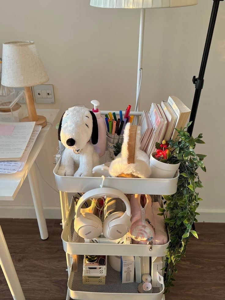 White Storage Rack