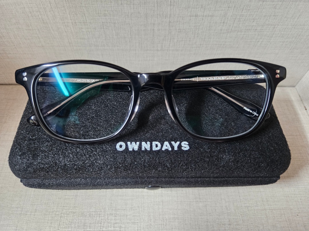 OWNDAYS OB2015G-5A C1 BACK in BLACK 木村拓哉御用代言眼鏡日系, 男裝