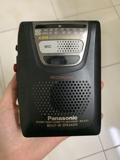 Panasonic RQ-SW6 Shock Wave Baladeur K7 – Testé OK, Radio FM/AM, XBS – Années 90