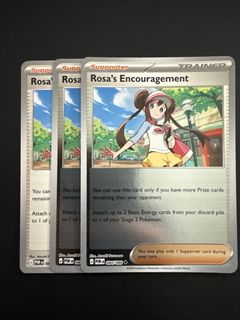 rosa pokemon card price BGS 10] Rosa Full Art – Card Box Top main image 1