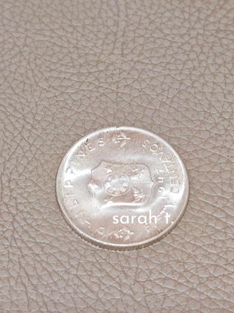 Philippine Coin Defender and Liberator (Category: Currency) located in Manila. Submitted by declutter_sarah (Listing ID 1430171535, Image 2). Description: UNC Gen Mac Arthur Fify centavos SILVER coin mode of payment: BDO or Gcash shipping c/o buyer NO rush shipping. .