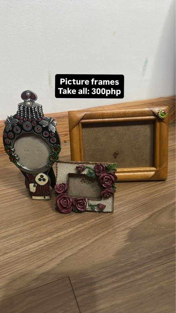Picture Frames - Set of 3 (Category: Frames & Pictures) located in Makati City. Submitted by maria_k_tan (Listing ID 1430082019, Image 1). Description: .