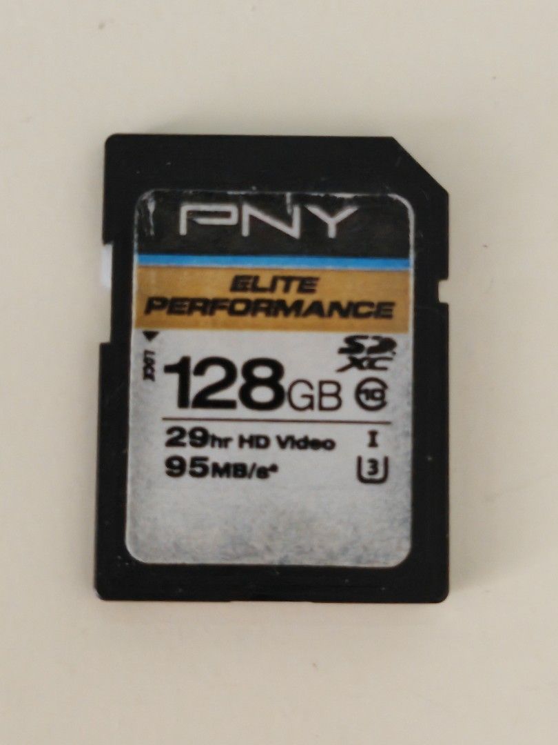 PNY Elite Performance 128GB SD Card, Mobile Phones & Gadgets, Mobile ...