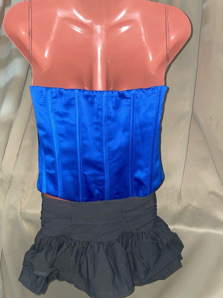 Pretty little things blue corset padded (Category: Others Tops) located in Dinalupihan. Submitted by closetbymint (Listing ID 1430048319, Image 2). Description: Sale sale sale No when worn No low balling No rush shipping .
