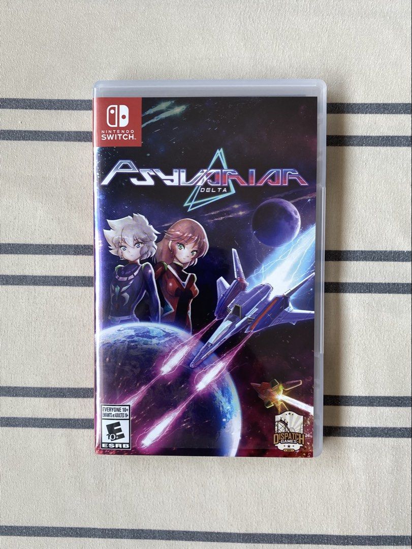 Psyvariar Delta Game Cartridge for the Nintendo Switch 1 (Category: Nintendo) located in Las Pinas. Submitted by caiten (Listing ID 1430093427, Image 1). Description: * used once, still in case * has OST slip but is a dead link * MOP: gcash & paymaya * delivery service: j&t.