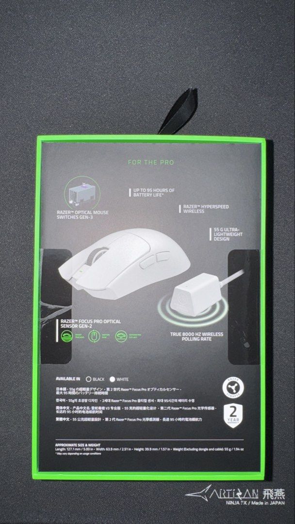 RAZER Viper V3 Pro (White)446065961359134721