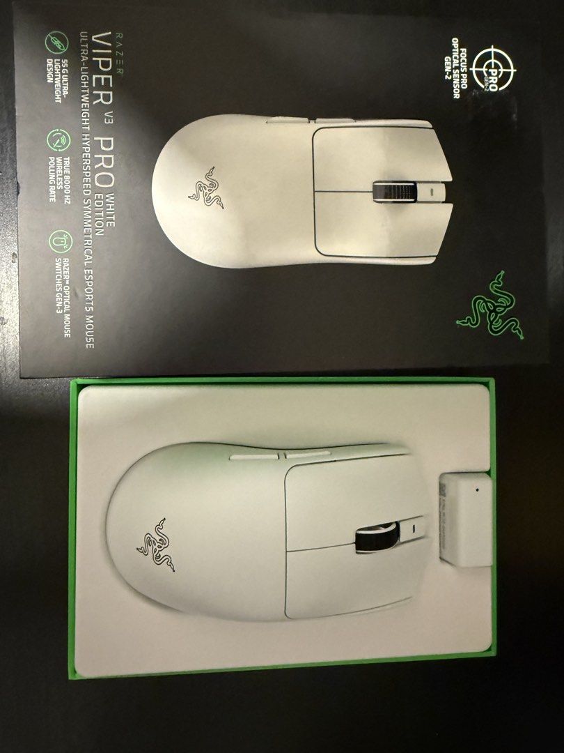 Razer Viper V3 Pro White Edition Gaming Mouse445937188287948802
