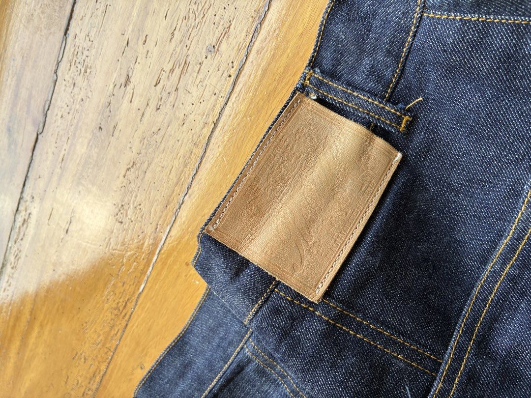 Renata Baker Jeans (Category: Jeans) located in Manila. Submitted by bramascan (Listing ID 1430211377, Image 3). Description: Renata 13oz Selvedge Baker Jeans wore these a lot but not much fading cuz i washed it regularly Waist: 15” (fits 28-30) Rise: 12” Inseam: 25” Leg Opening: 9.5” Php 4,000.