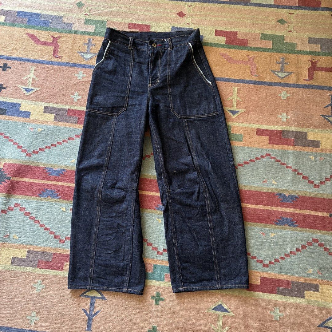 Renata Baker Jeans (Category: Jeans) located in Manila. Submitted by bramascan (Listing ID 1430211377, Image 1). Description: Renata 13oz Selvedge Baker Jeans wore these a lot but not much fading cuz i washed it regularly Waist: 15” (fits 28-30) Rise: 12” Inseam: 25” Leg Opening: 9.5” Php 4,000.