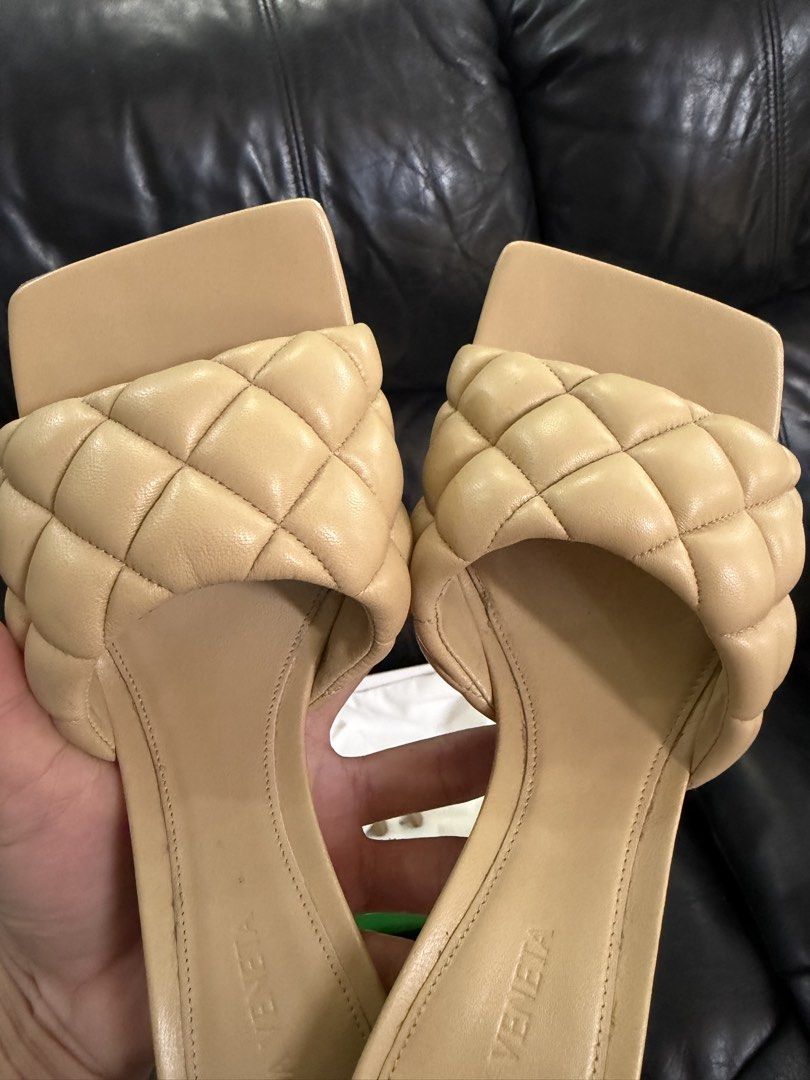 Rush!!! Bottega Veneta Sandals (Category: Sandals) located in Taytay. Submitted by becha1 (Listing ID 1430031662, Image 2). Description: Used once. Complete with box shoe dustbag and care card Bought for 69k.