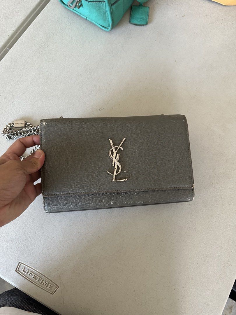 Saint Laurent Kate Chain Wallet Bag (Category: Luxury Bags & Wallets) located in Makati City. Submitted by ourtinycloset (Listing ID 1430057543, Image 3). Description: .