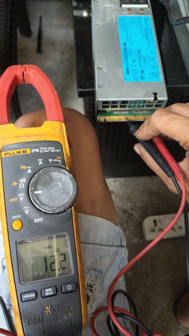 Server Power Supply (Category: Computer Parts) located in Manila. Submitted by lalalatcartel (Listing ID 1430175590, Image 2). Description: Switching Power Supply 38 amperes input: 220v output: 12.2volts with binding post nut terminal solder.