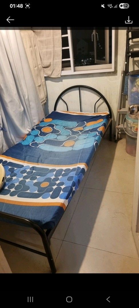 Single bunker bed