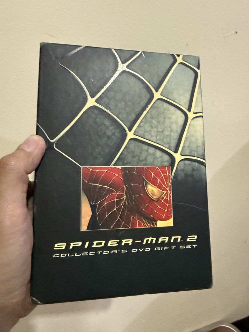 Spider-Man 2 Collector's DVD Gift Set (Category: CDs & DVDs) located in Makati City. Submitted by pao.lipana10 (Listing ID 1430100151, Image 2). Description: Spider-Man 2 Collector’s DVD Gift Set (2 DVDs) ✅ outer collector slip box ✅ original Amazing Spider-Man #50 reprint comic ✅ inner 2-disc DVD included ✅ rare Spidey PDA / mini organizer bonus insert ✅ complete with inserts.