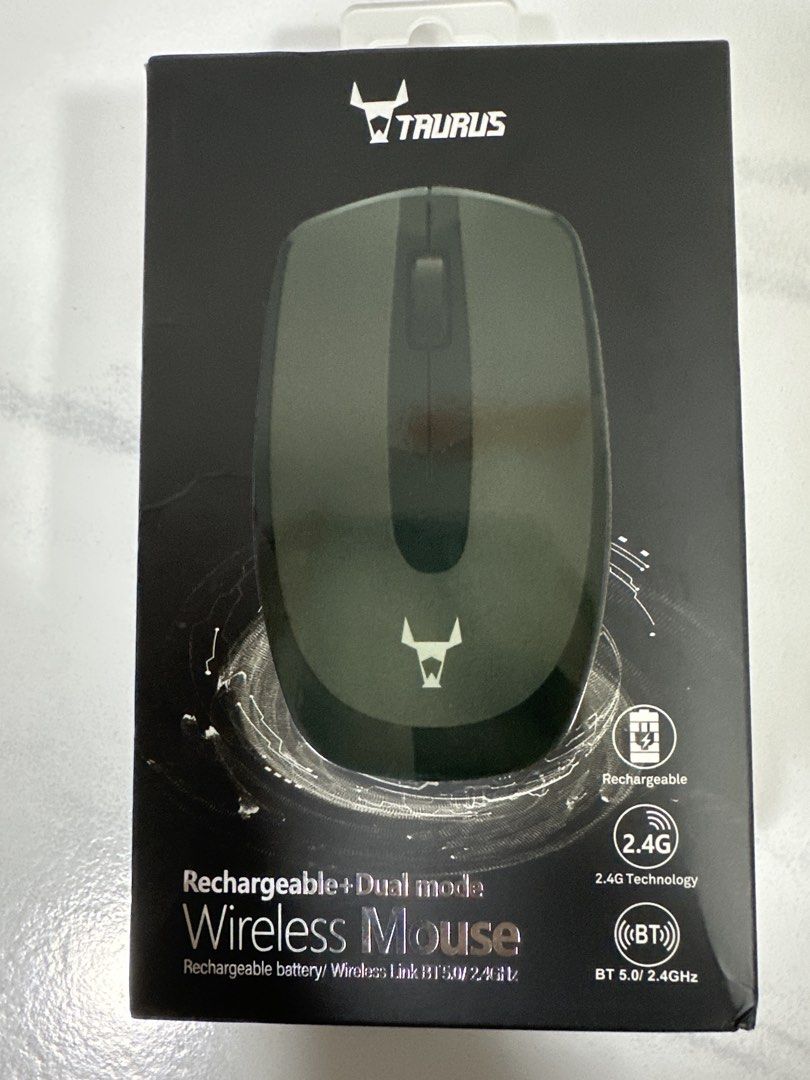 Taurus Rechargeable Wireless Mouse - Dual Mode464981336849141760