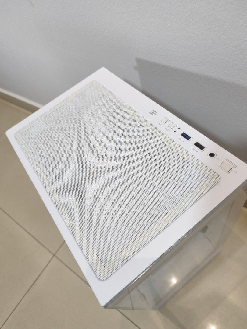 Techware Infinity M2 White PC Case (#casing #pc #computer #CPU #fishtank)419589253549926402